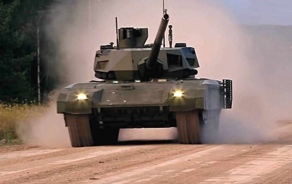 Российский танк т-14 "Армата"