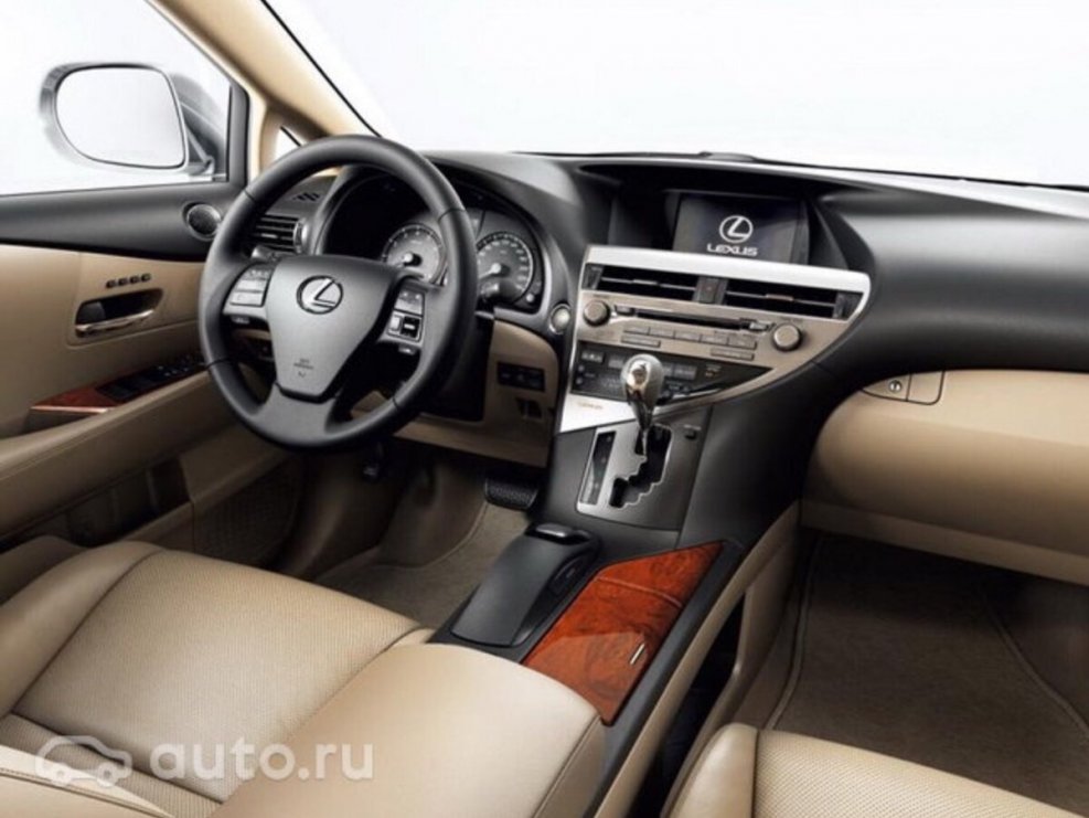 Lexus RX 270 2010 черный