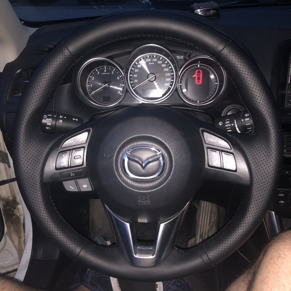 Новый руль на Мазда cx7