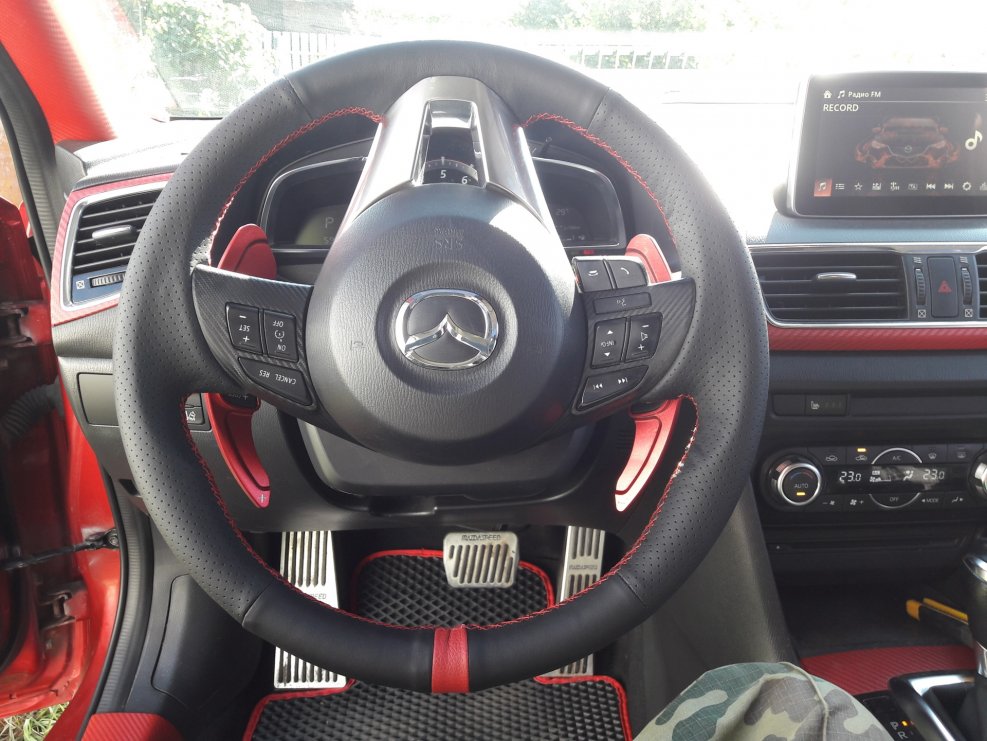 Подогрев руля Mazda CX-5