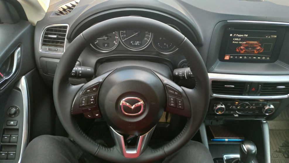 Перешил руль Mazda CX-5