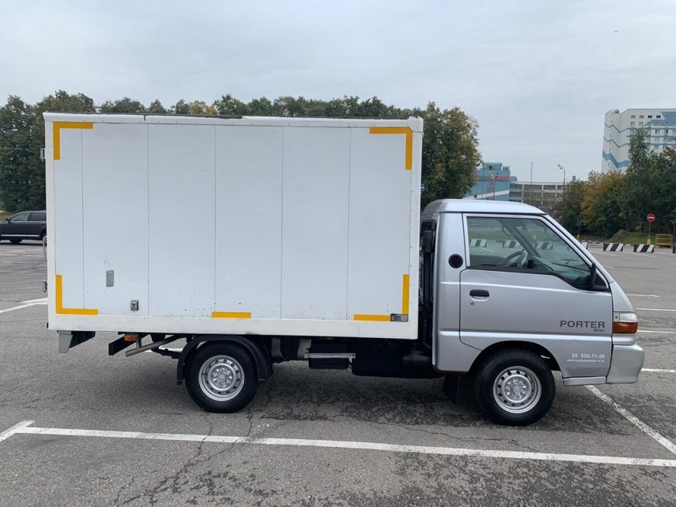 Hyundai Porter с прицепом