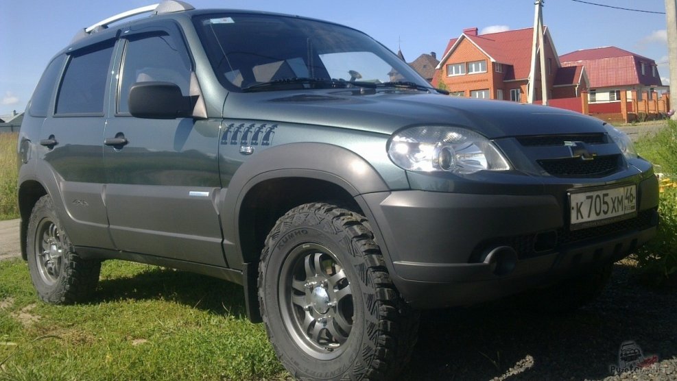 205/80 R16 на ниву Шевроле