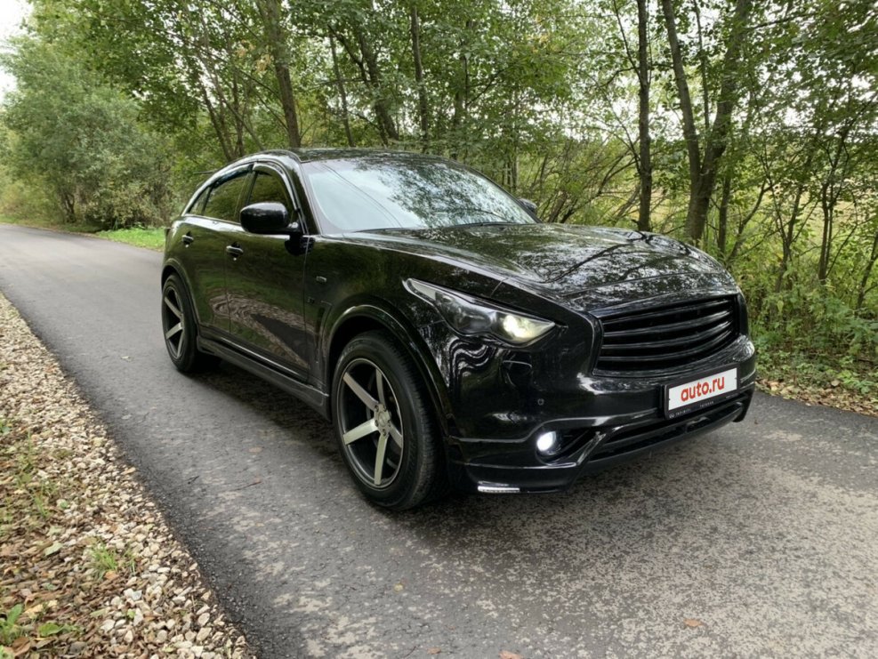 Infiniti qx70 Black Tuning