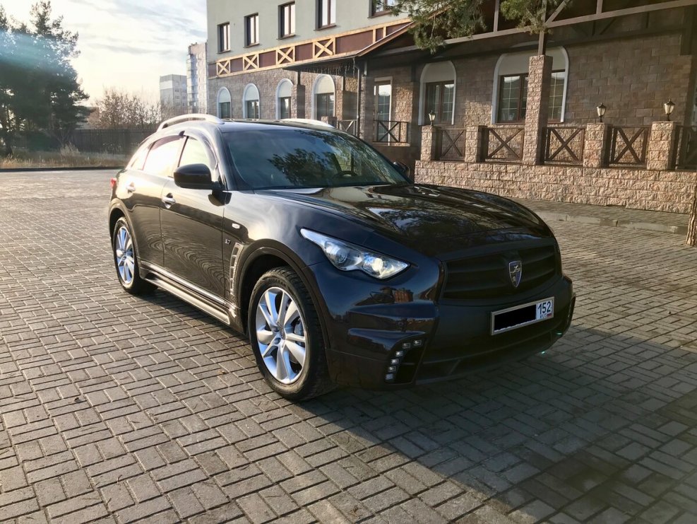Инфинити qx70 коричневый