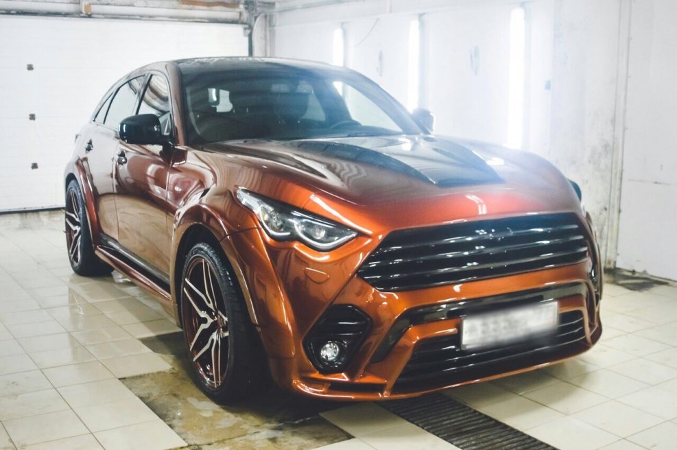 Infiniti qx70 2019 Tuning