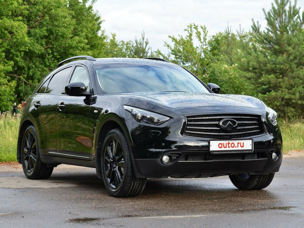 Инфинити qx70 черный