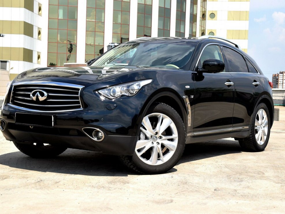 Infiniti qx70 черный