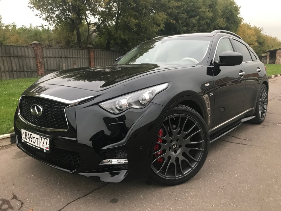 Сплиттер Инфинити qx70