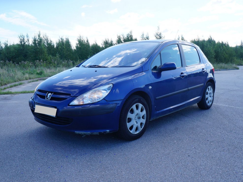 Peugeot 307 хэтчбек красный