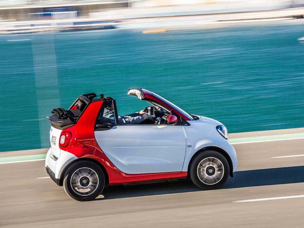 Smart Fortwo Cabrio - Red Color