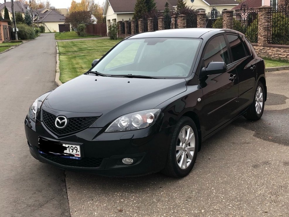 Mazda 3 2008 черная
