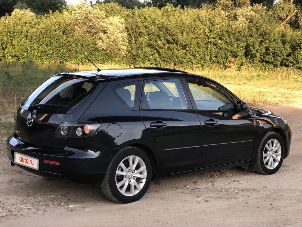 Mazda 3 BK хэтчбек черная
