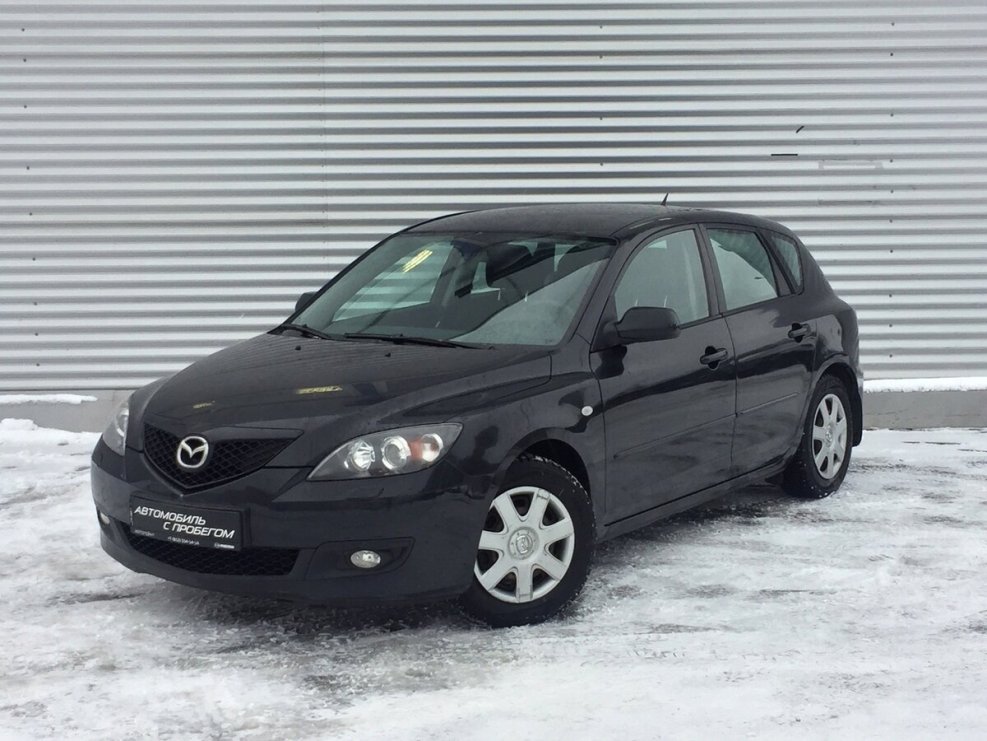 Mazda 3 BK хэтчбек черная
