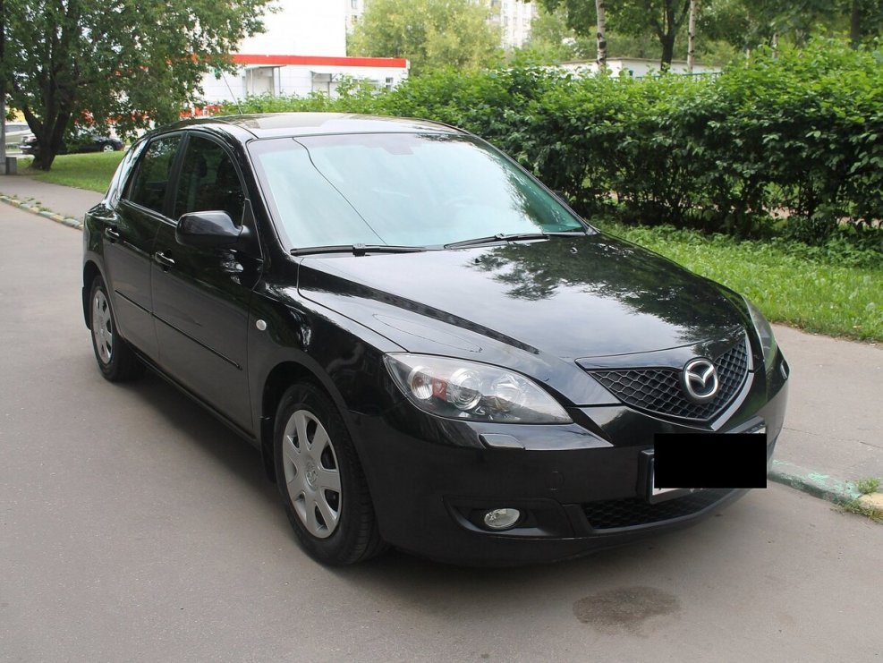 Mazda 3 2008 черная