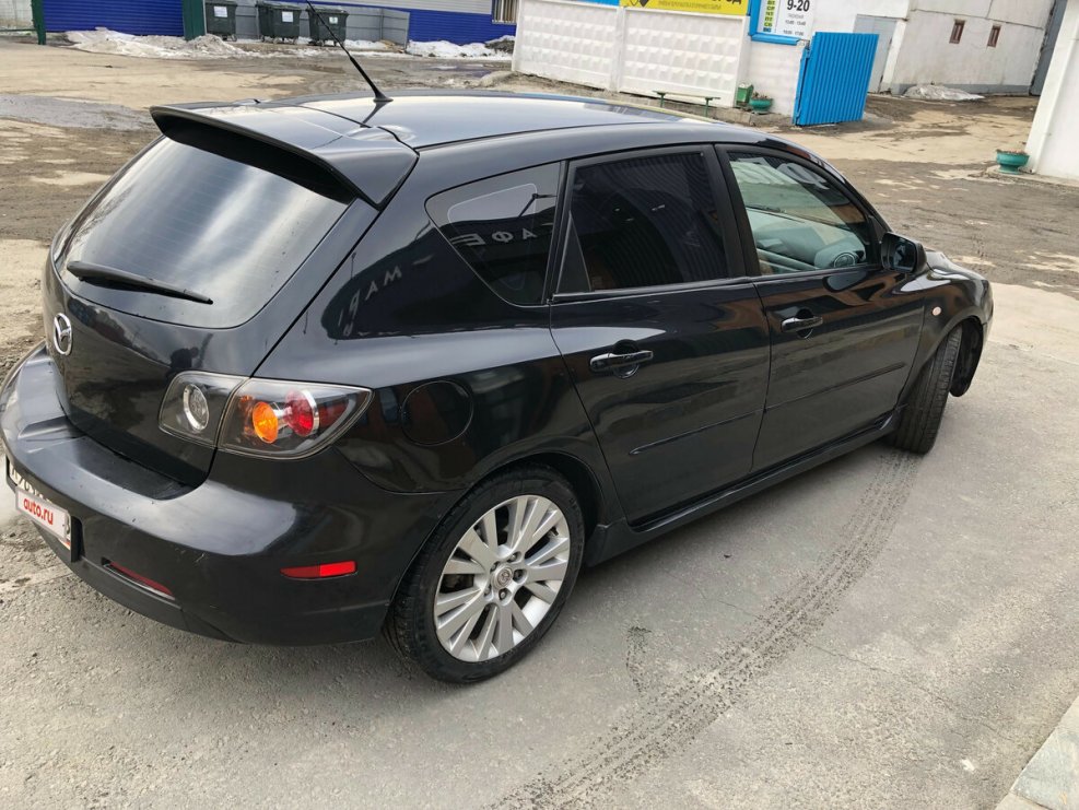 Mazda 3 BK хэтчбек черная