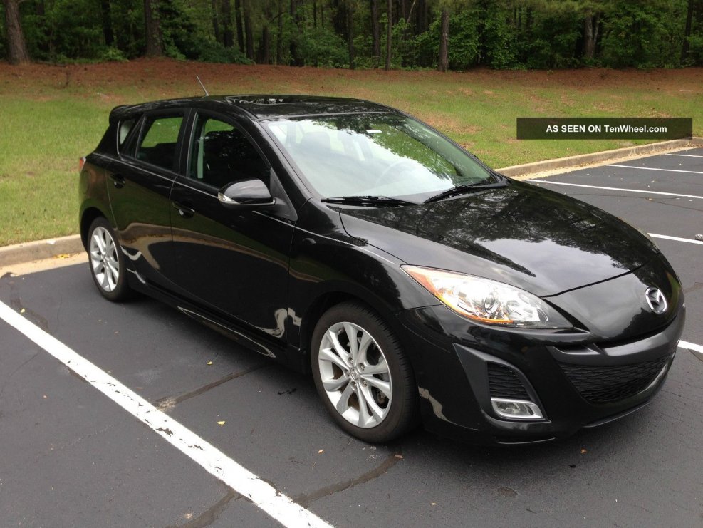 Mazda 3 2010 хэтчбек черный