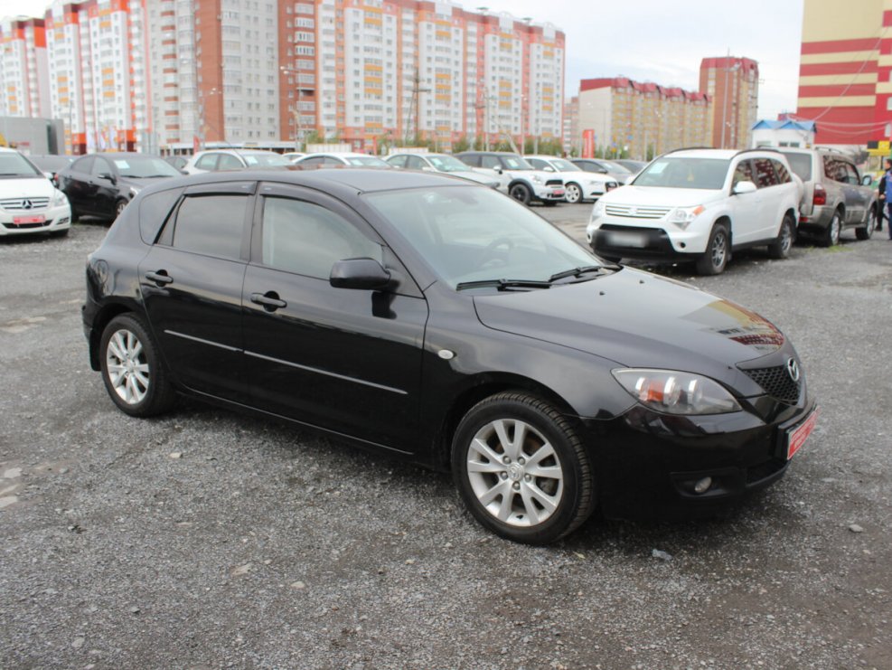 Мазда 3 2007 черная