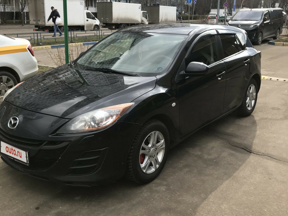 Mazda 3 2010 хэтчбек черный