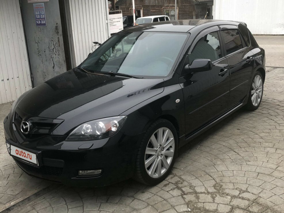 Mazda 3 BK хэтчбек черная