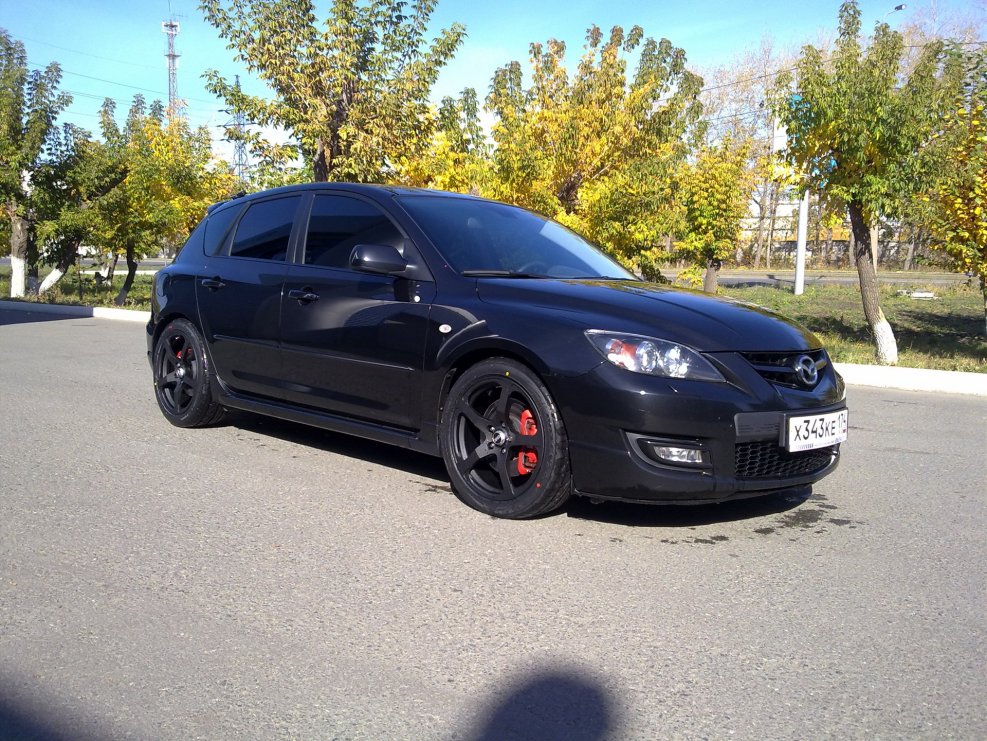 Мазда 3 MPS 2008 Black