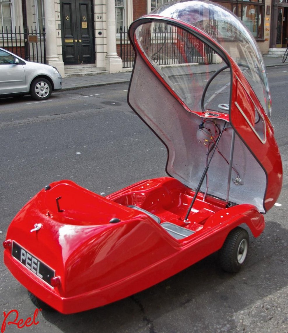 Самый маленький автомобиль Peel p50