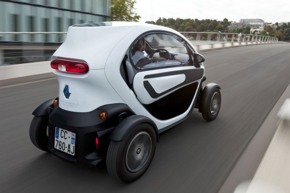 Самый маленький Рено Twizy