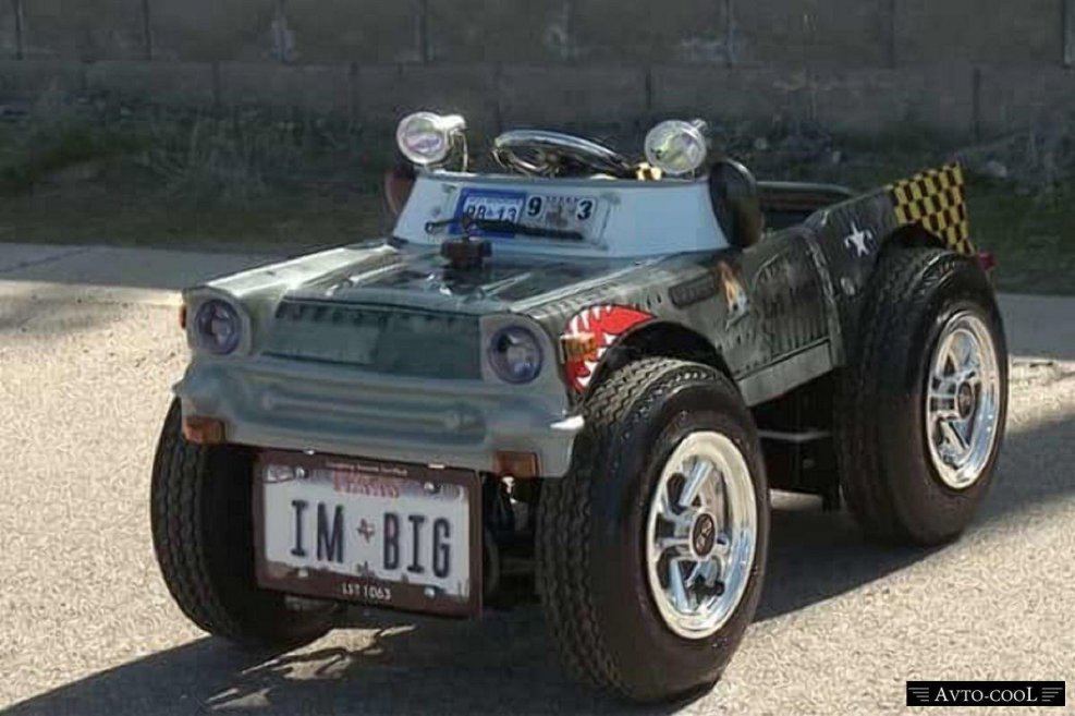Маленький мощный автомобиль