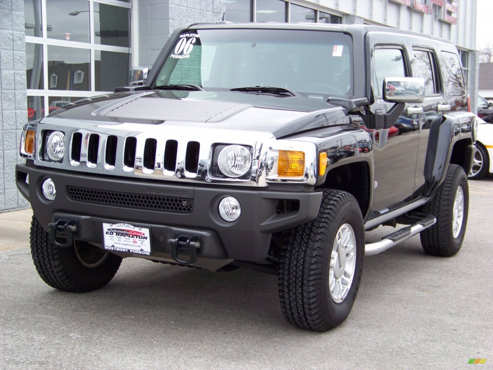 Hummer h3 Black