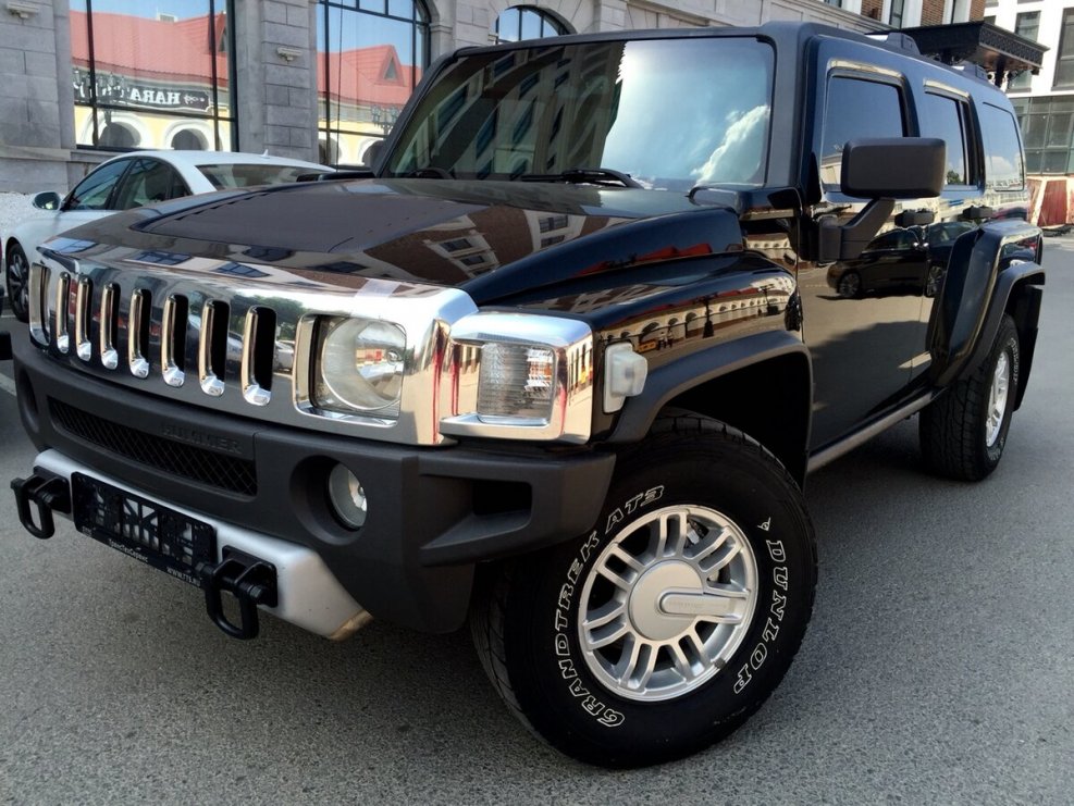 Hummer h3 черный
