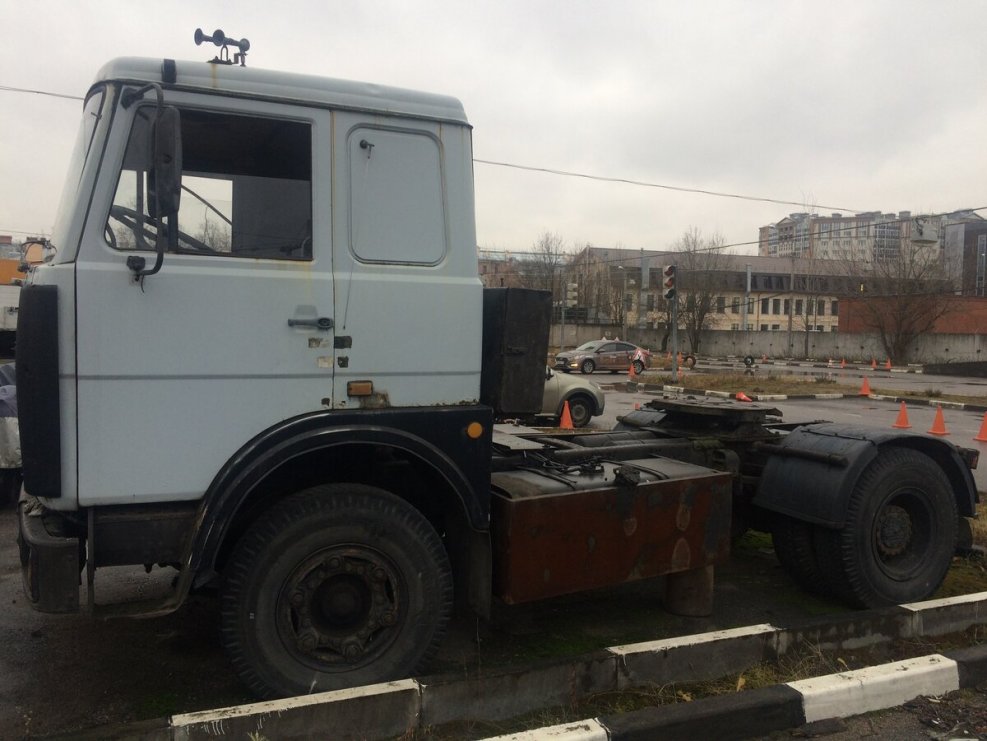МАЗ 54329 С полуприцепом