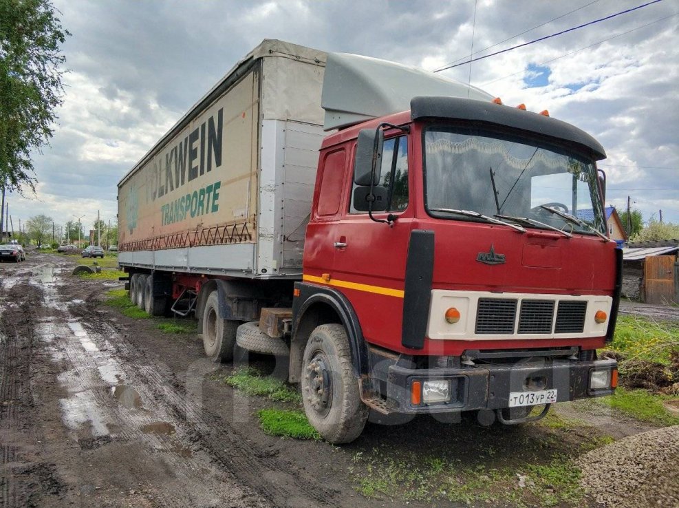 МАЗ 54329 С полуприцепом