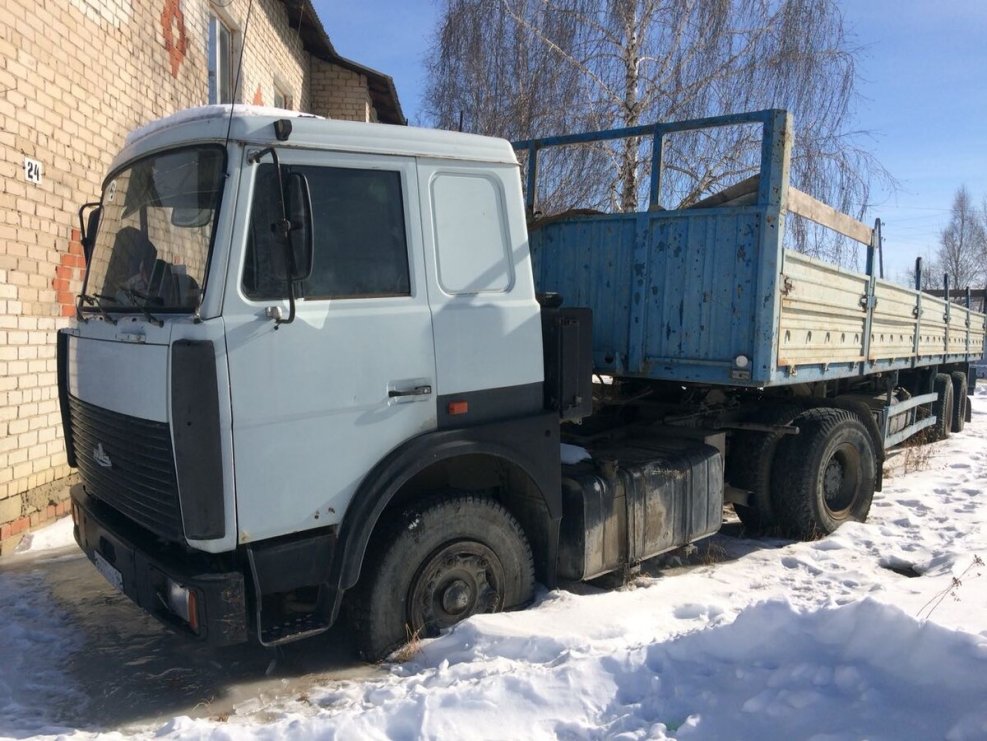 Спойлер на МАЗ 5432