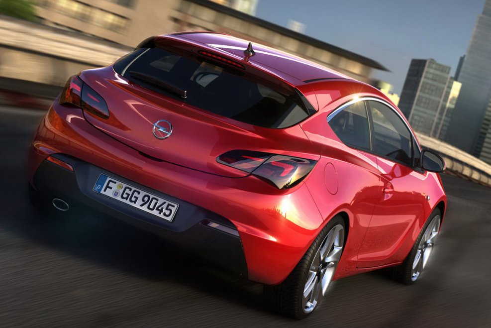 Opel Astra трехдверный 2011