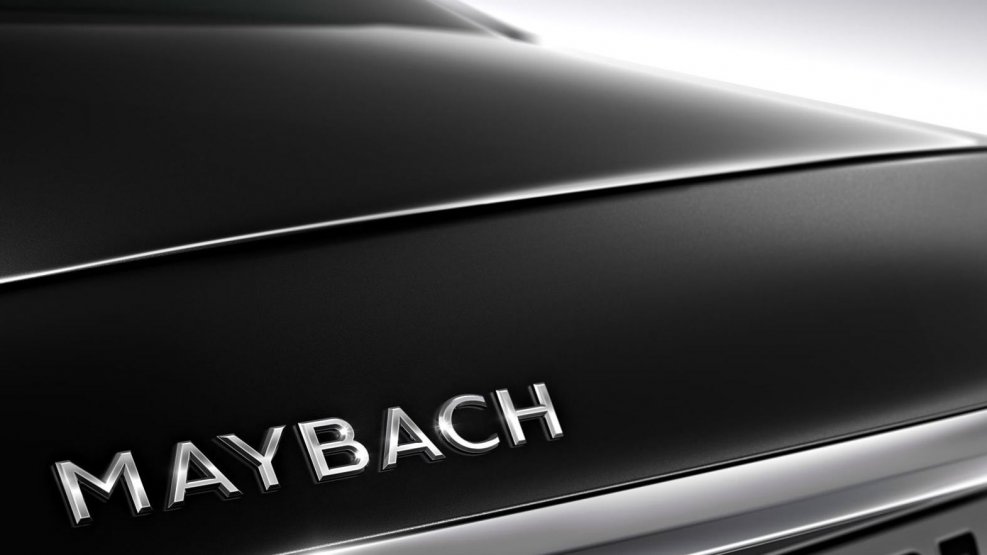 Maybach GLS шильдик