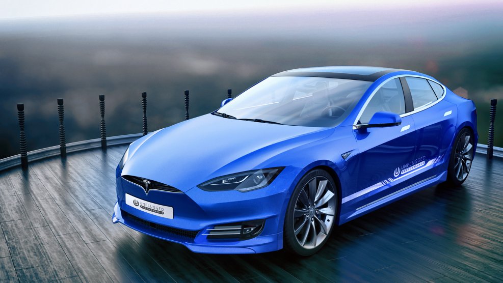 Автомобиль Tesla model s