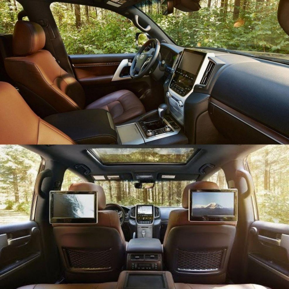 Toyota Land Cruiser 300 салон