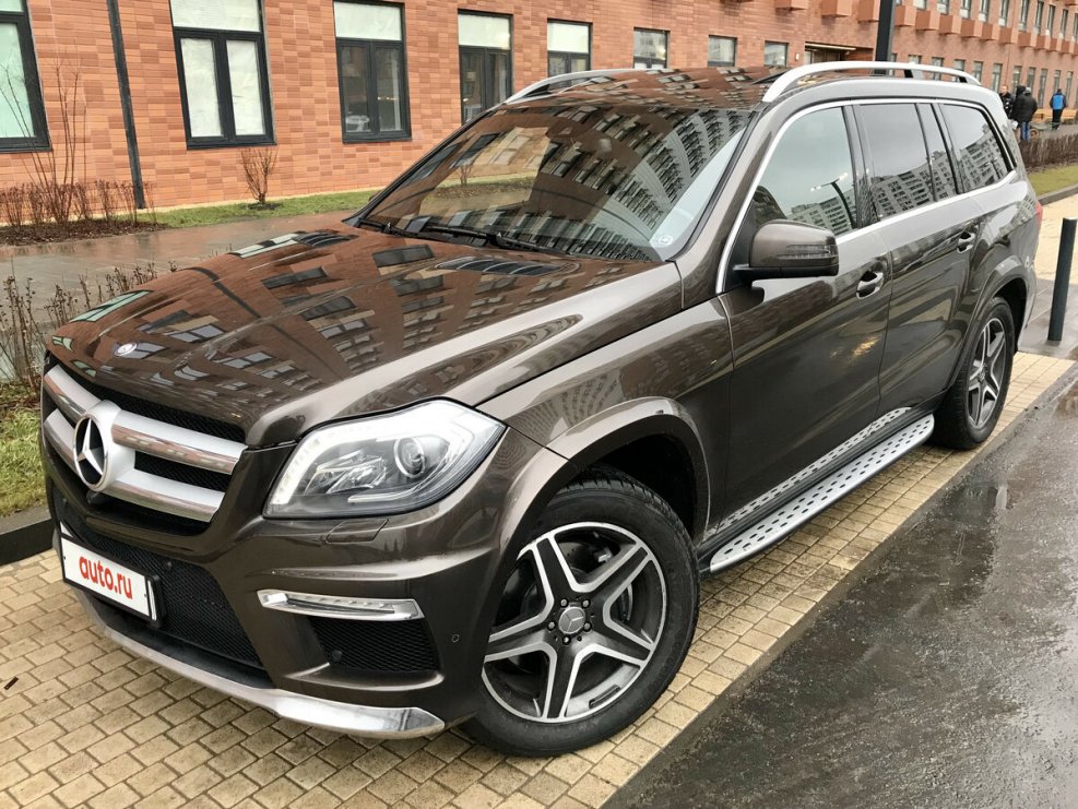 Mercedes gl 350 BLUETEC коричневый
