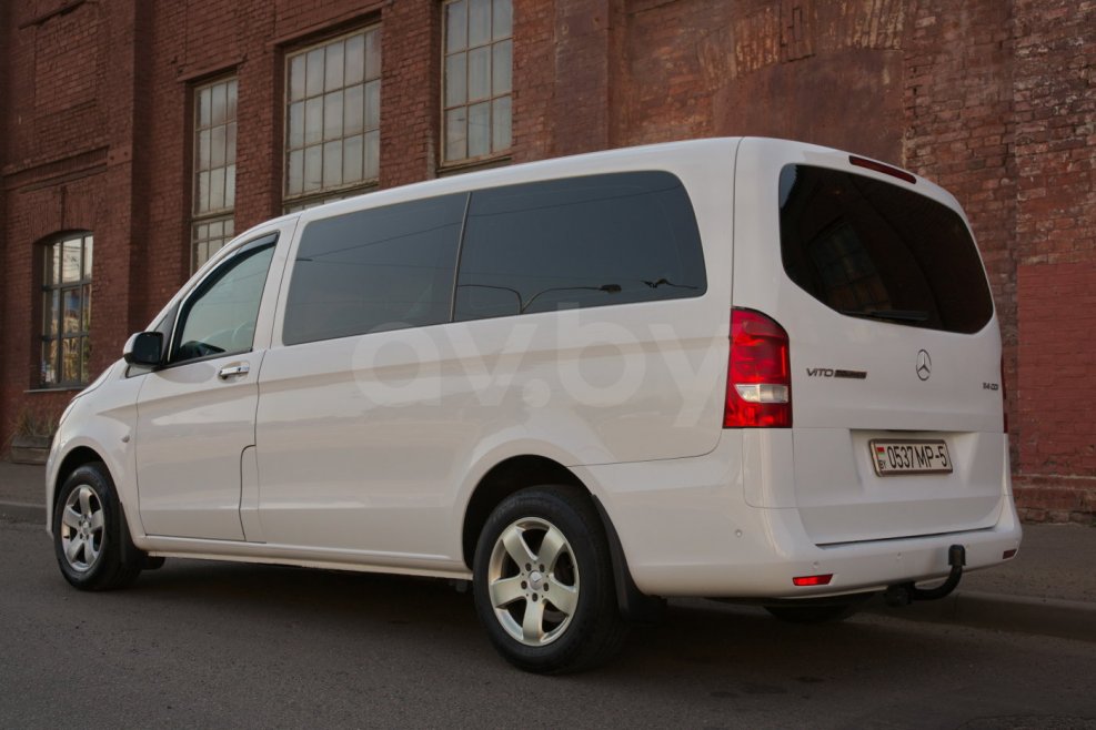 Mercedes Vito w447 белый