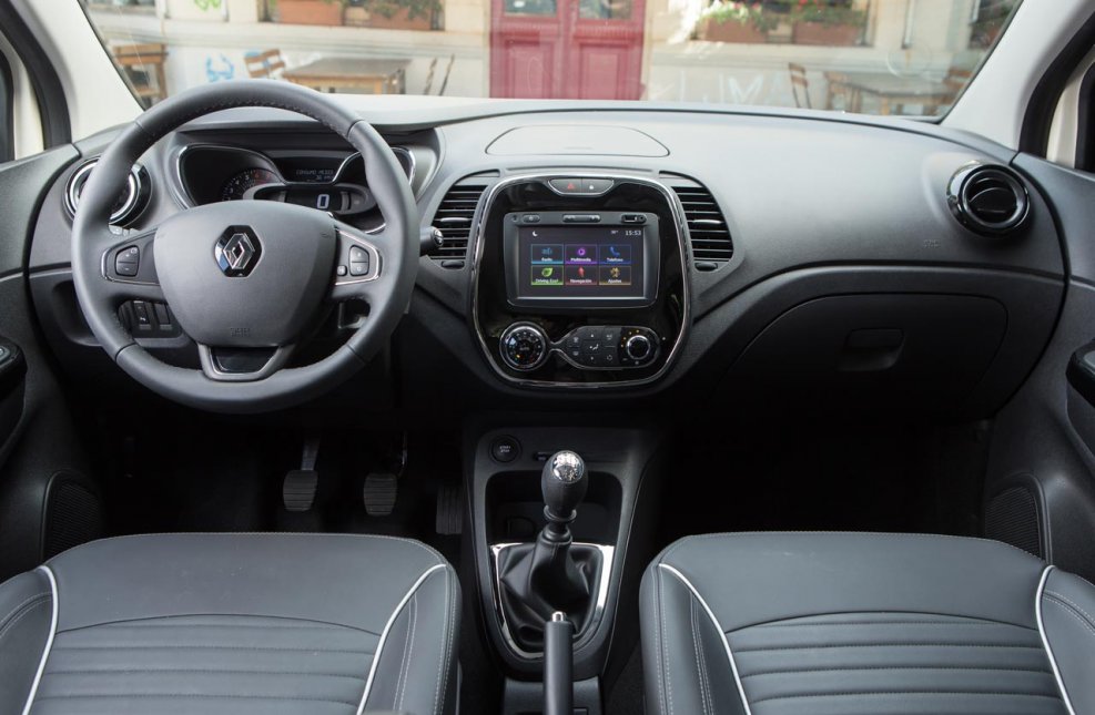 New Renault Captur 6мт интерьер