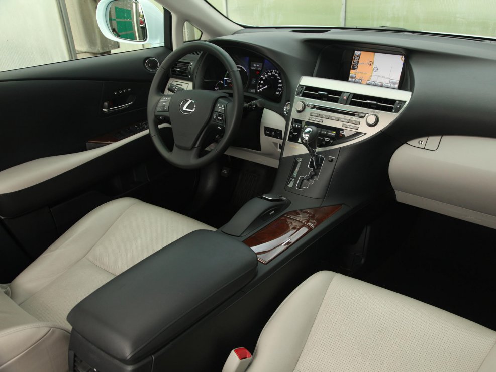 Лексус rx350 2010 салон