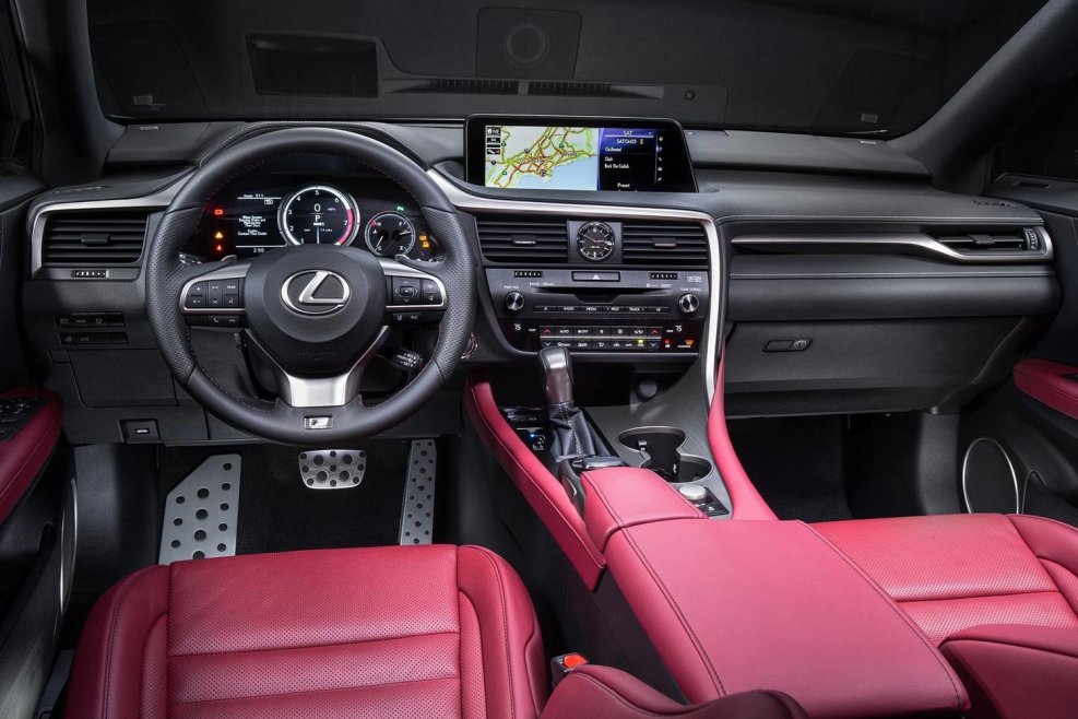 Lexus rx350 f Sport 2019 салон