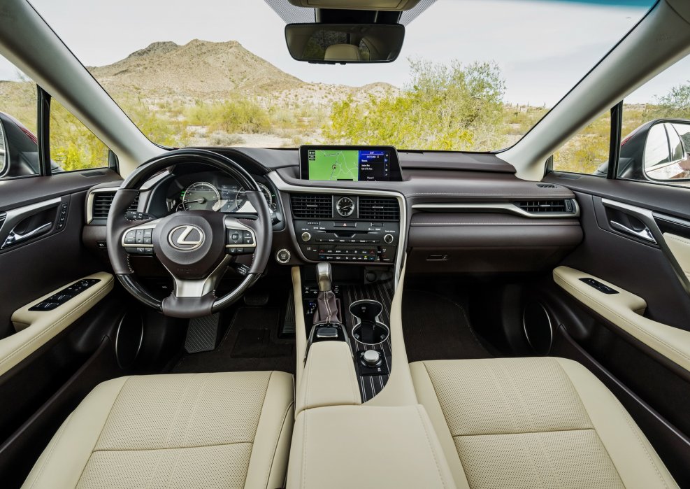 Lexus RX 350l салон