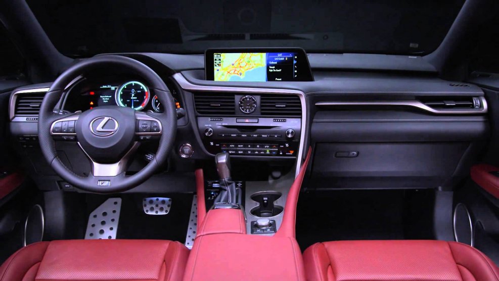 Лексус РХ 350 новый салон