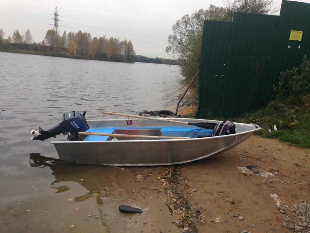 Лодка Нева алюминиевая