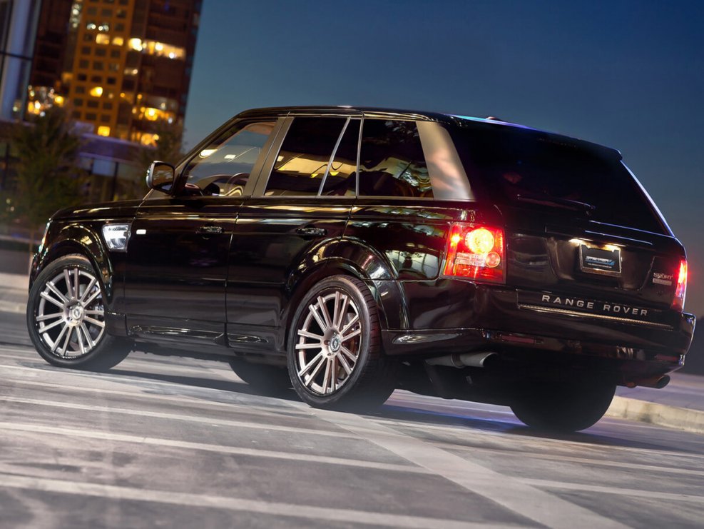 Range Rover Sport 2007 сзади