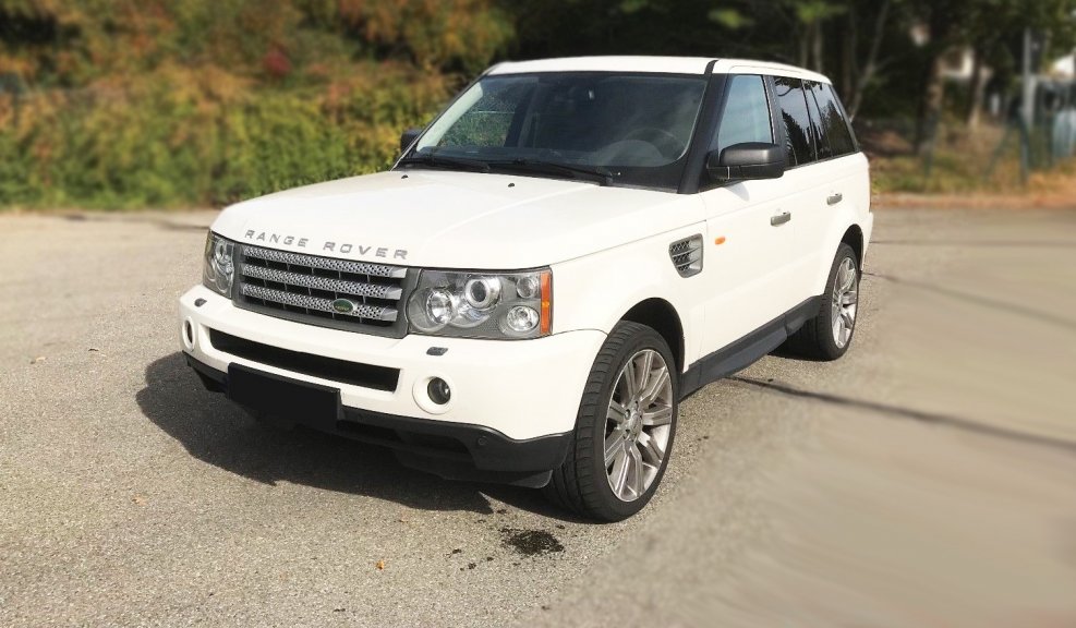 Range Rover Sport l320 красный