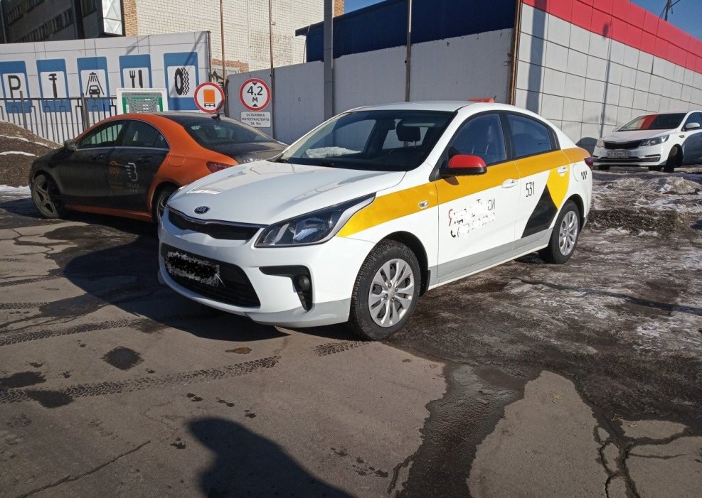 Киа Рио 3 такси