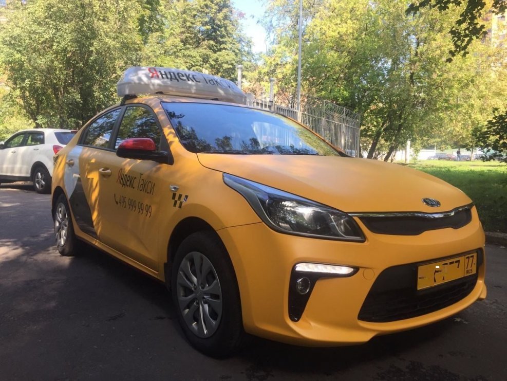 Kia Rio 2018 такси