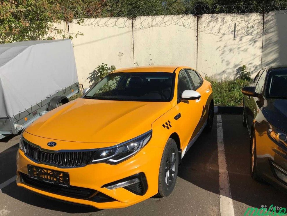 Kia Rio 2020 такси Москва